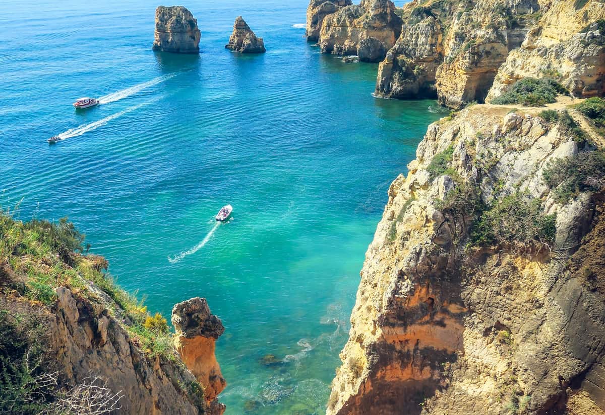 Costa algarvia a sul de São Brás de Alportel